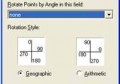 ArcGIS制图如何改变符号的大小和旋转角度