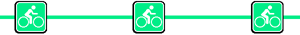 自行车路线符号